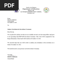 Letter For The Guest