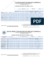 DMH Payroll With Phic Pi Deduction