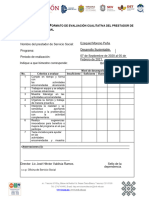 Formato de Evaluación Cualitativa.