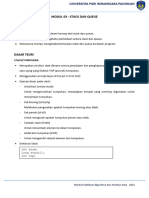 Modul 03 - Stack Dan Queue