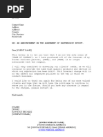 Order Acknowledgment and Acceptance Letter | PDF