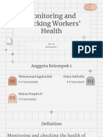 Kelompok 1 - Monitoring & Checking of Health Workers