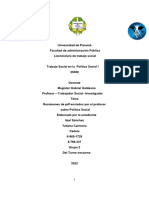 Prioridades Sociales en La Política Social Comunitaria