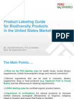 US Product Labeling Guide (Josef Brinckman)