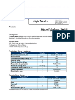 Dioctil Ftalato (DOP) : Hoja Técnica