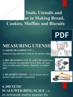 Baking Tools, Utensils and Equipment in Making G-7-8