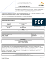 Ficha Cadastral Atualizada Do NIRE - 35238107051