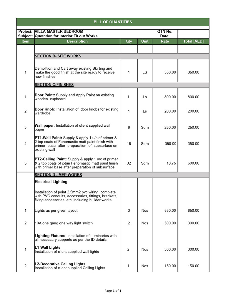 Lina Master BedroomFor Faruk PDF Electrical Wiring Building