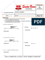 Examen Bimestral de Trigonometria 3ro Sec Fila A IV Bimestre