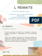 Presentación Del Remate