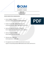 Assignment / Tugasan NBMS 2402 Pathophysiology JANUARY 2021 Specific Instruction / Arahan Khusus