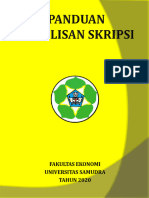 Pedoman Penulisan Skripsi PDF