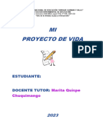 Mi Proyecto de Vida - Esquema