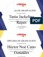 Diploma Certificado de Graduación Documento A4 Horizontal Art Deco Líneas Negras Fondo Claro