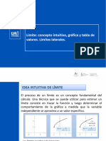 Límites Intuitivo - Por Sustitución - Tecnicas