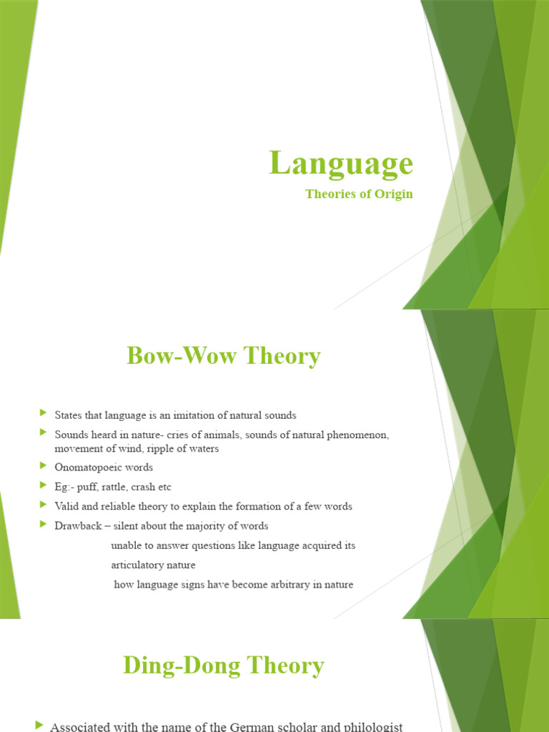 Origin of Language | Download Free PDF | Origin Of Language | Gesture