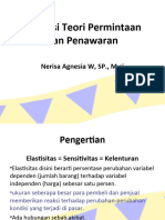 2. Elastisitas Permintaan Dan Penawaran Nerisa