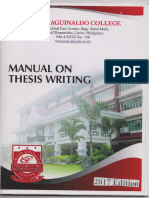 EACC-RDO-Manual On Thesis Writing