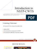 Lec001 Cwts1 - Introduction To Nstp-Cwts