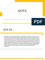 Aota Terapeuta Ocupacional - Dominio