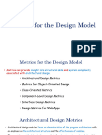 Module 4-Metric For Design Model