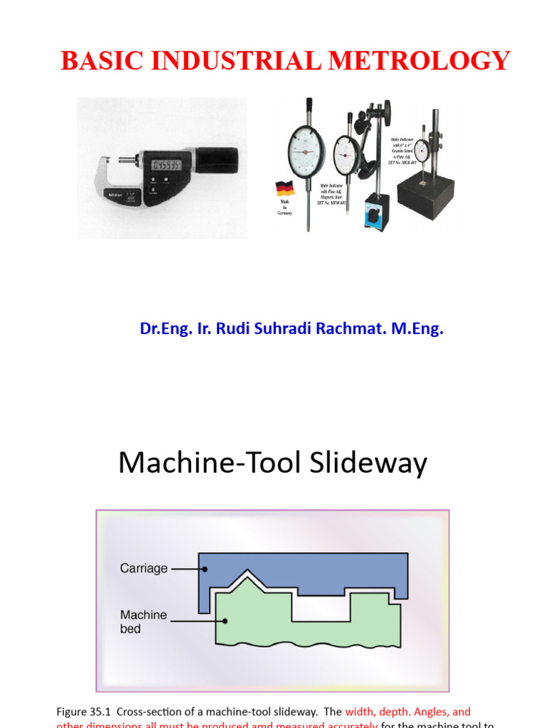 Chapt 7 Metrology | Download Free PDF | Engineering Tolerance | Measurement