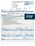 Orden de Trabajo de Mantenimiento: Red Asistencial Pasco Hospital - Ii - Cerro de Pasco Unidad de Cuidados Intensivos 1