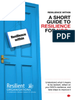 Resilient Organisations Resilience Within