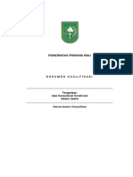 Dokumen Kualifikasi Desain Perencanaan Untuk Kegiatan Kontraktual (Dermaga)