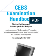 Cebs Examination Handbook: The Certified Employee Benefit Specialist Program