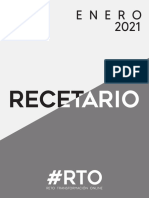 Recetario Enero