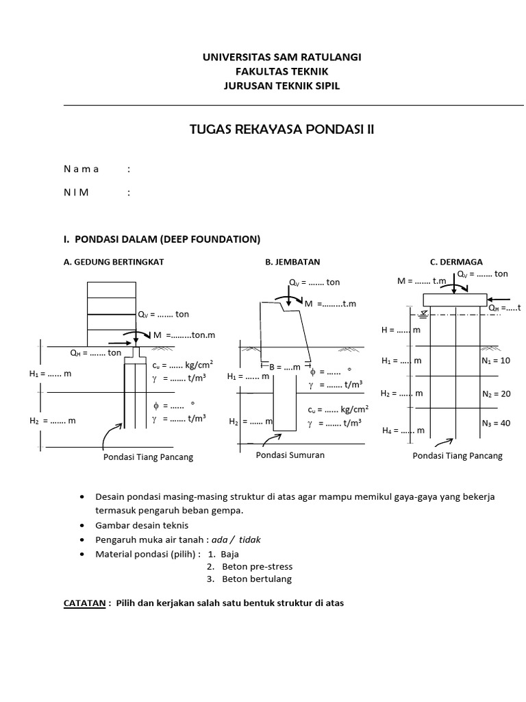 Tugas Rekayasa Pondasi Ii Final 2 230822 100045 Pdf
