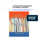Australian Financial Accounting 6th Edition Deegan Test Bank