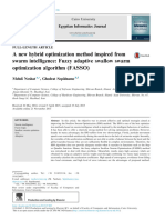 A New Hybrid Optimization Method Inspired From Swarm Intel - 2015 - Egyptian Inf