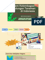 Sistem Kelembagaan Perlindungan Tanaman Di Indonesia