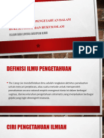 Integrasi Ilmu Pengetahuan Dalam Perspektif