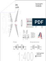 400scale A319 American