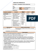 Sesion de Aprendizaje Comunicacion Leemos y Escribimos Textos Martes 9 de Mayo