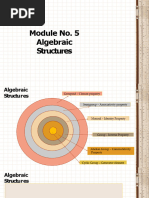 Algebraic Structures