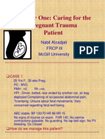 Two For One: Caring For The Pregnant Trauma Patient: Nabil Alzadjali FRCP Iii Mcgill University