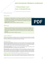 33 - 40 - Sesion II Actualizacion Obesidad en El Adolescente Caso Clinico Obesidad Con Complicaciones Metabolicas