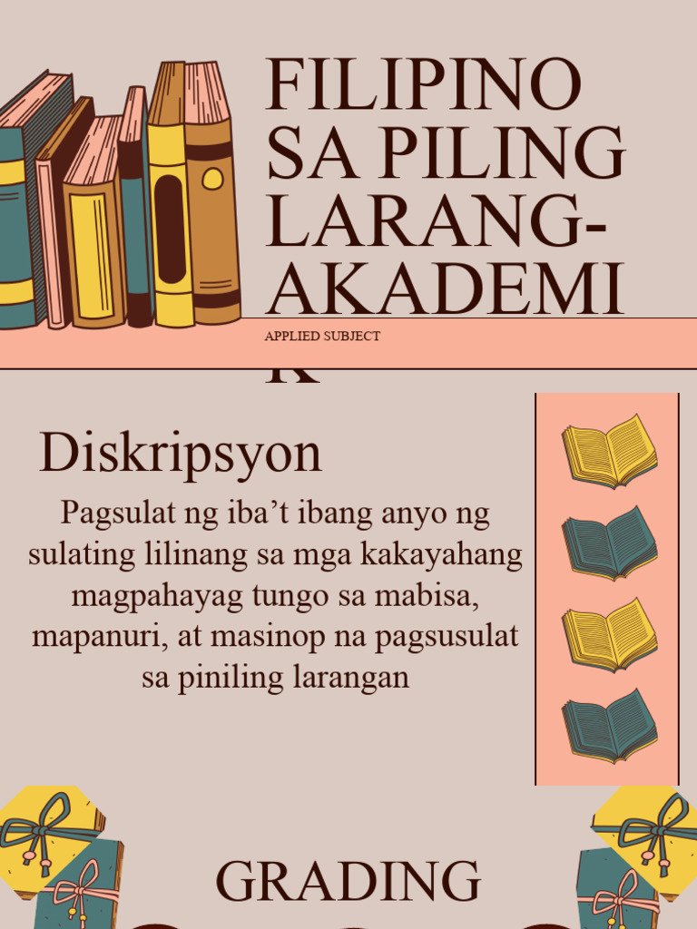 FPL - Kahalagahan NG Pagsulat at Ang Akademikong Pagsulat | PDF