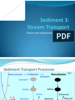 Sediment 3-StreamTransport