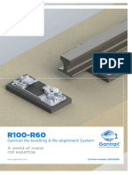 Gantrail Adjustable Soleplate R100 R60 DS 0421