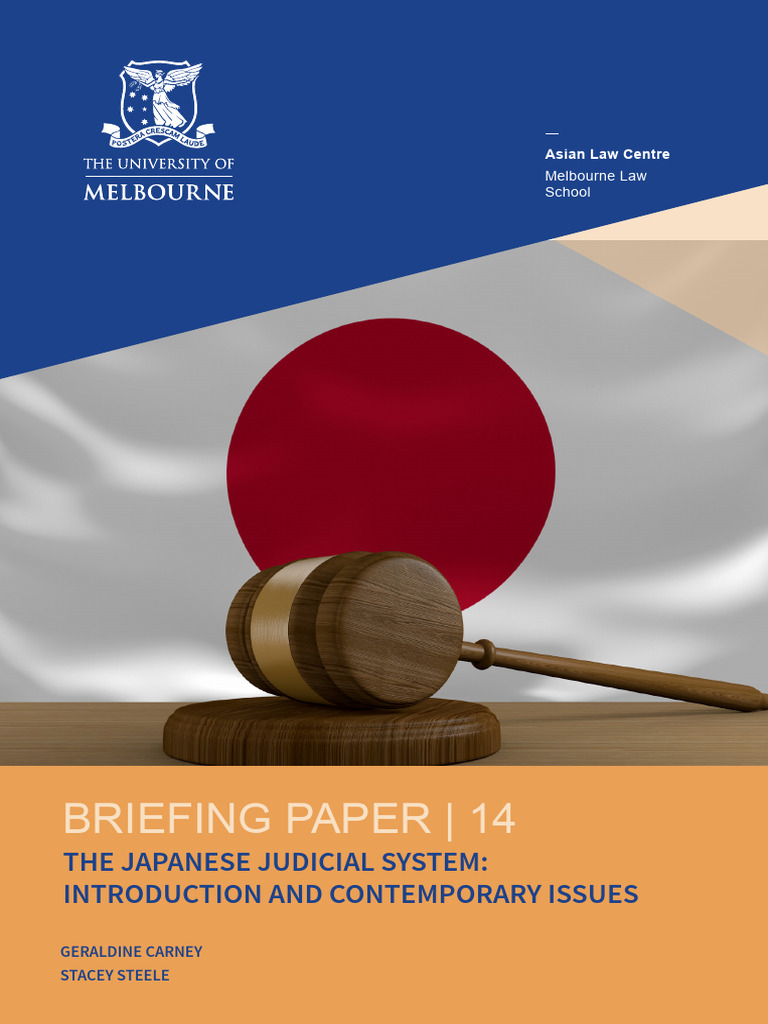 Outline Of Japanese Judicial System Pdf Download – SEIRI