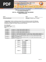 BSCpE-CPE 122 - Midterm Exam