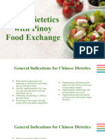 TMC Dietetics With Pinoy Food Exchange