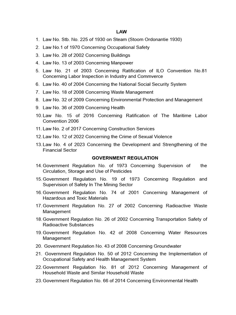 Ehs English Pdf Waste Occupational Safety And Health