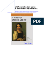 History of Western Society Value Edition 12th Edition Mckay Test Bank