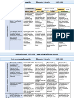 1°? Nstrumentos de Evaluación (2023-2024)